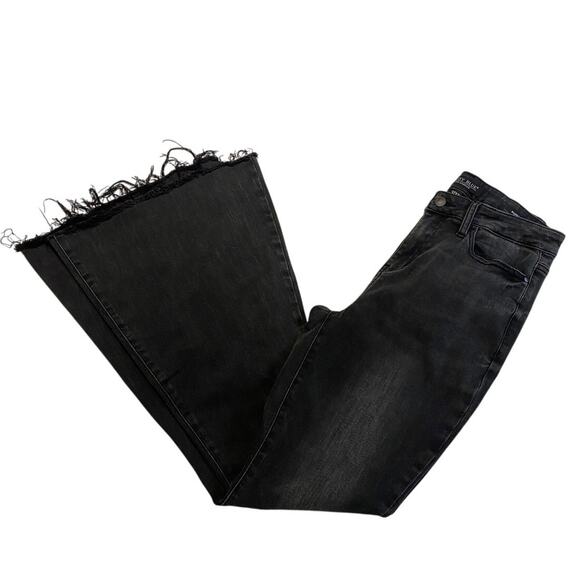 JUDY BLUE Women Jean 5/27 Dark Wash Denim Super Flare Leg Stretch JB88116 Retro - Picture 1 of 12